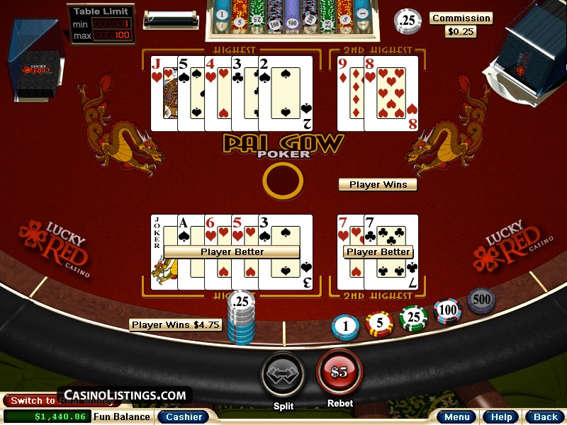 Pai Poker Casino Game