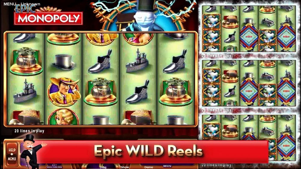 Epic monopoly slot machines